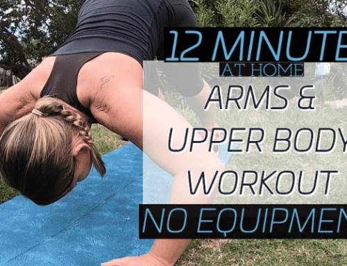 Arm and Upper Body Workout: No Equipment 💪